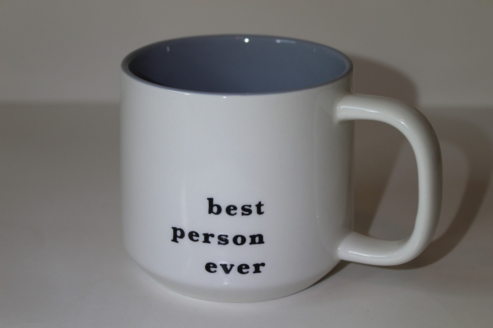 Threshold Stoneware “Best Person Ever” 14 oz Coffee Mug