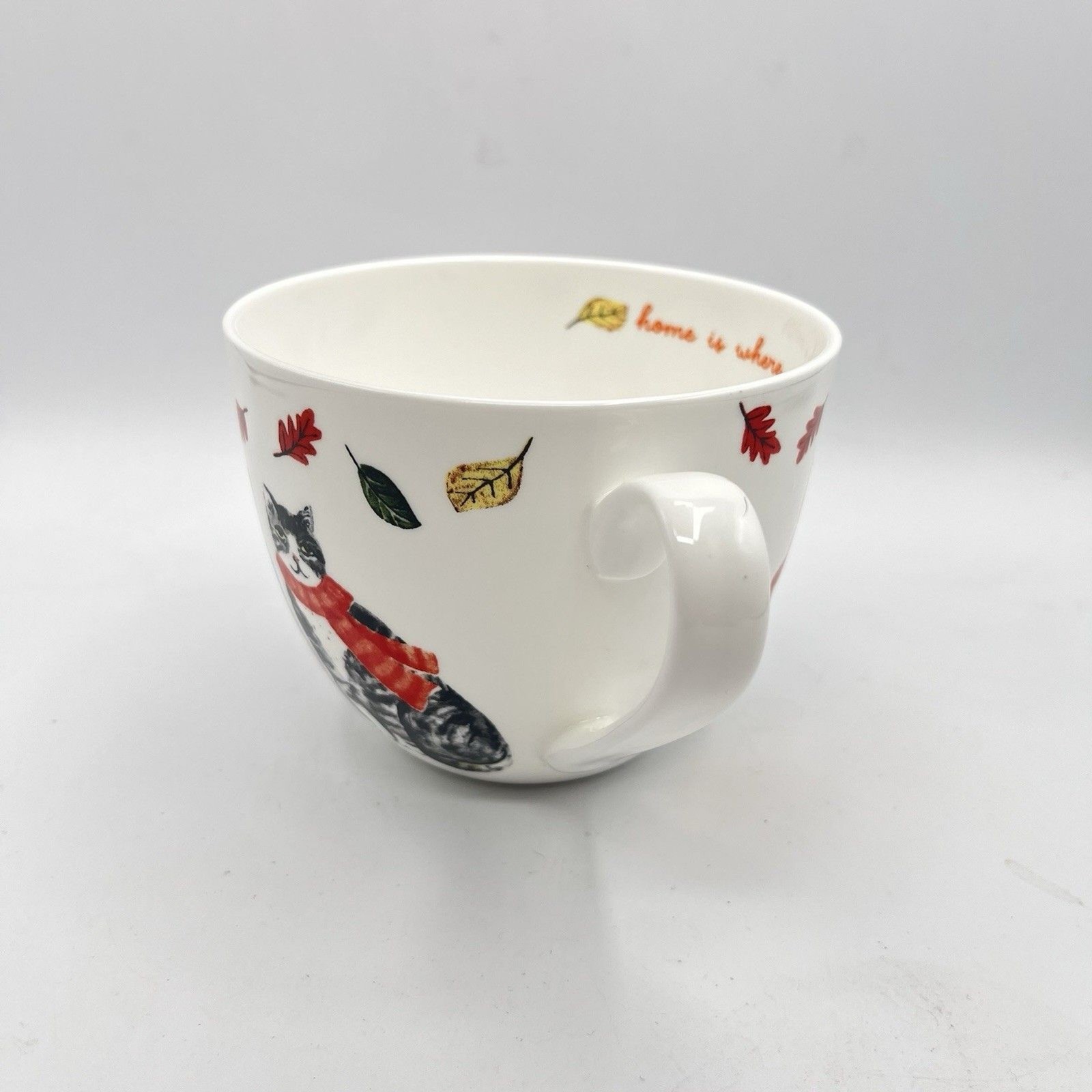 HARVEST GREEN STUDIO “HOME IS WHERE MY CAT IS” MUG
