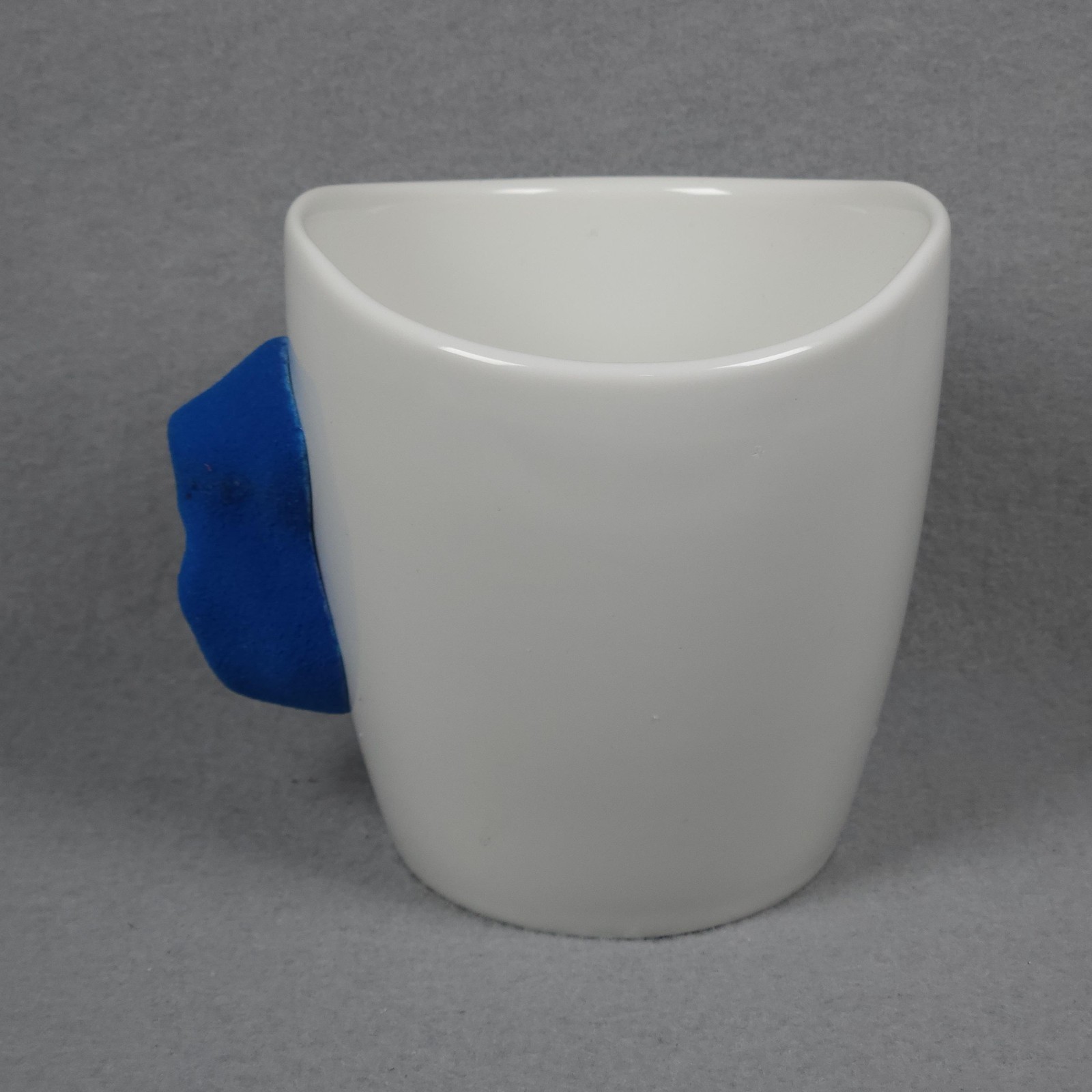 Two Stones Rock Climbing Mug White Blue Ceramic Cup Gift For Climbers Hold Fun