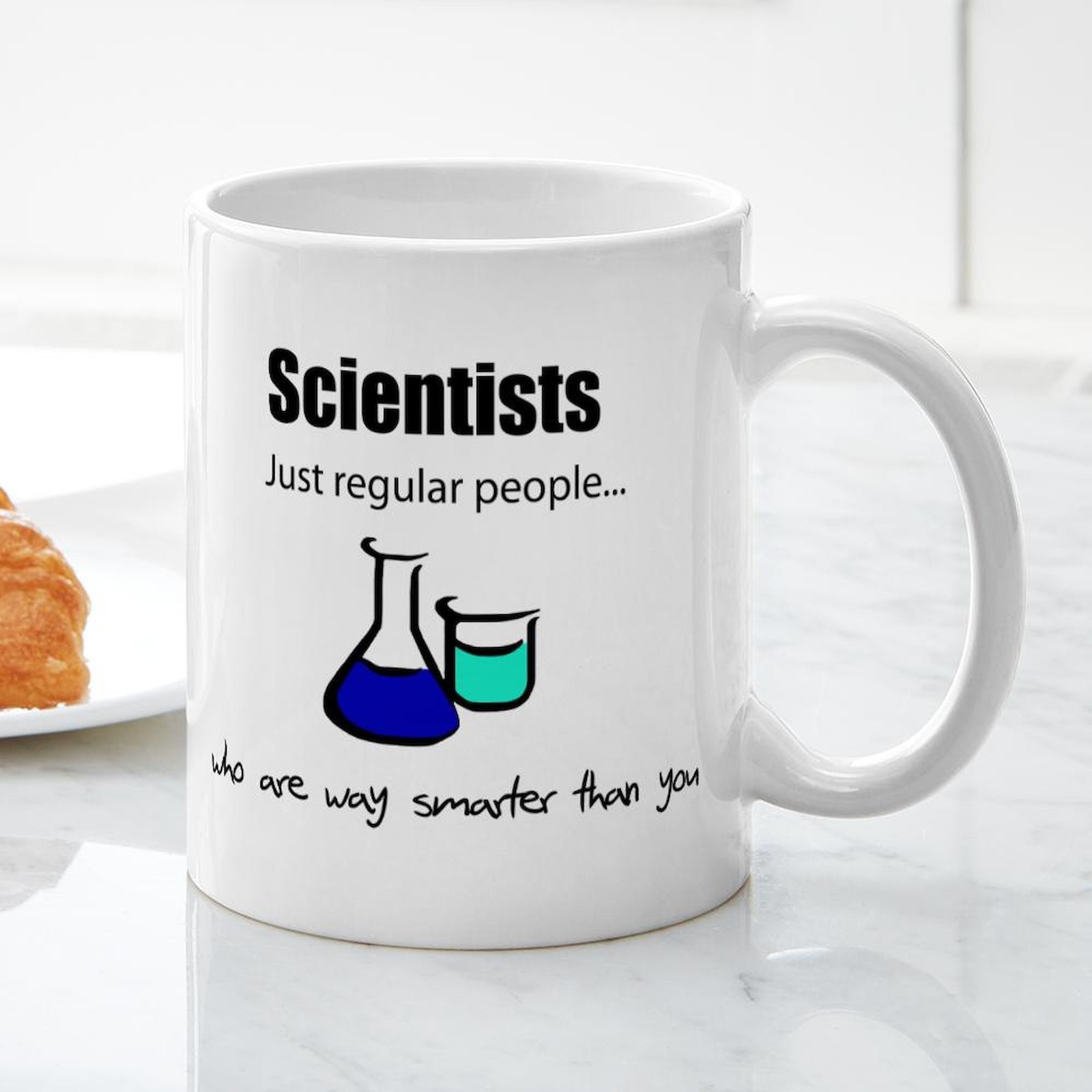 CafePress Scientists Just Regular People (Mug) 11 oz Ceramic Mug (165381922)