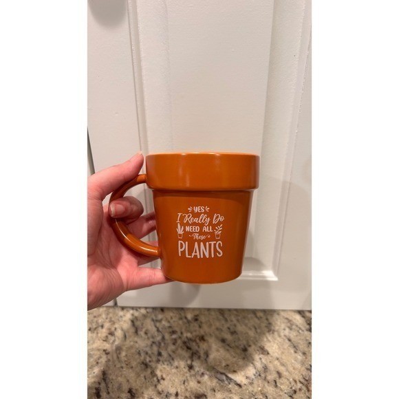 Plant Lady-Flower Pot Coffee Mug “Yes I Really Do Need All These Plants”
