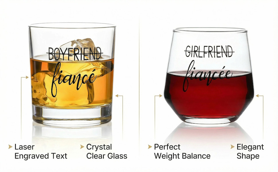 Engagement Gifts for Couples, Engagement Party Decorations – Unique Fiance for