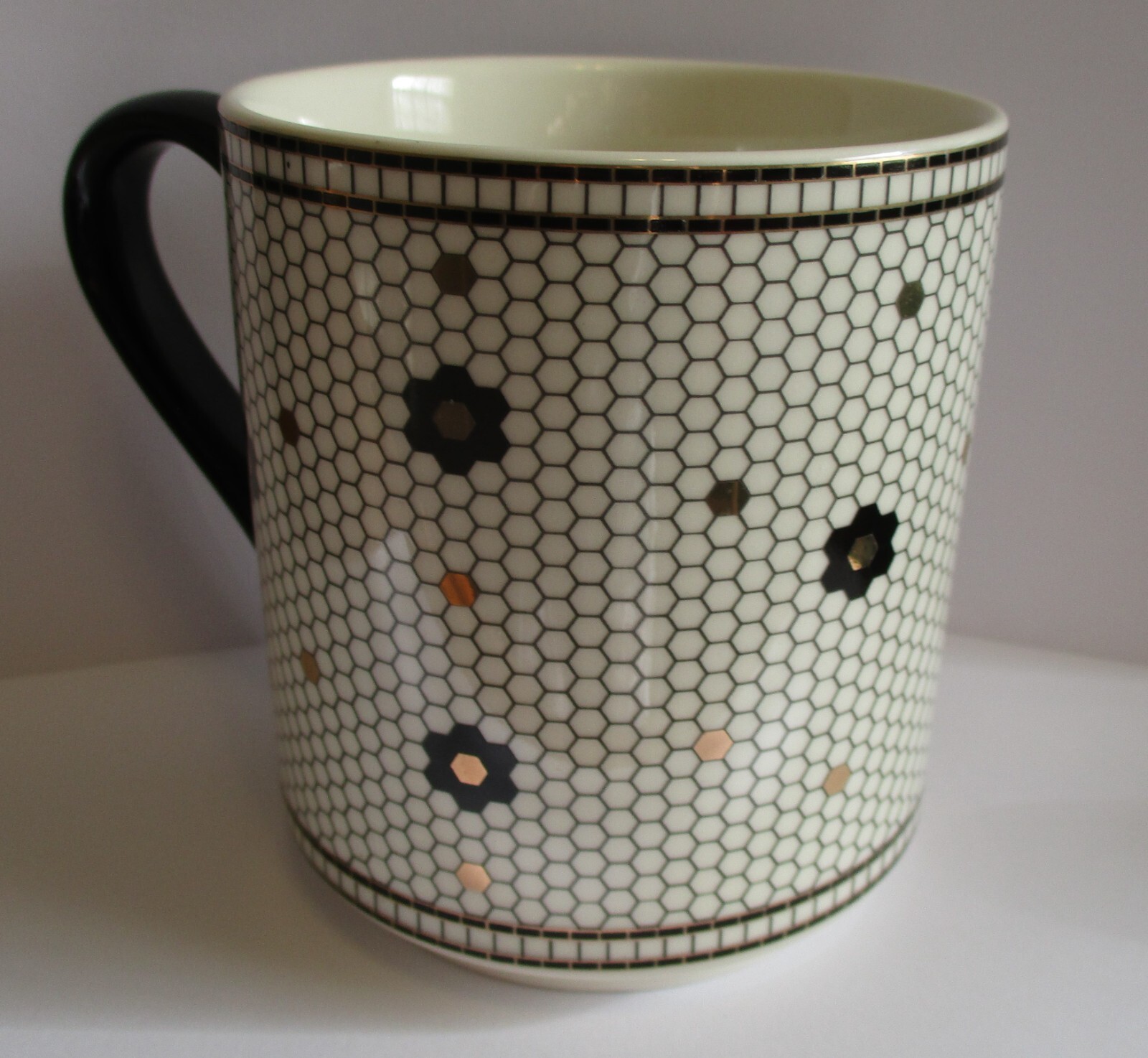 Anthropologie Bistro Tile Margot Letter G Mug