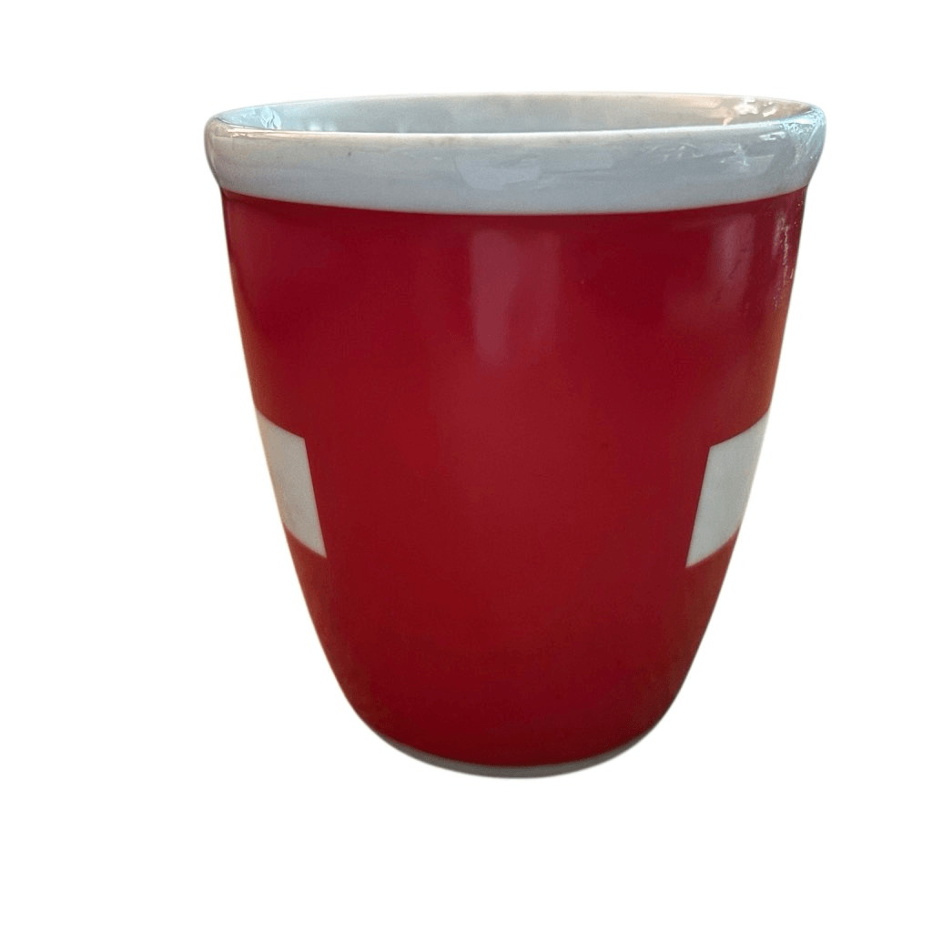 Bodum Switzerland Swiss White Cross Coffee Mug