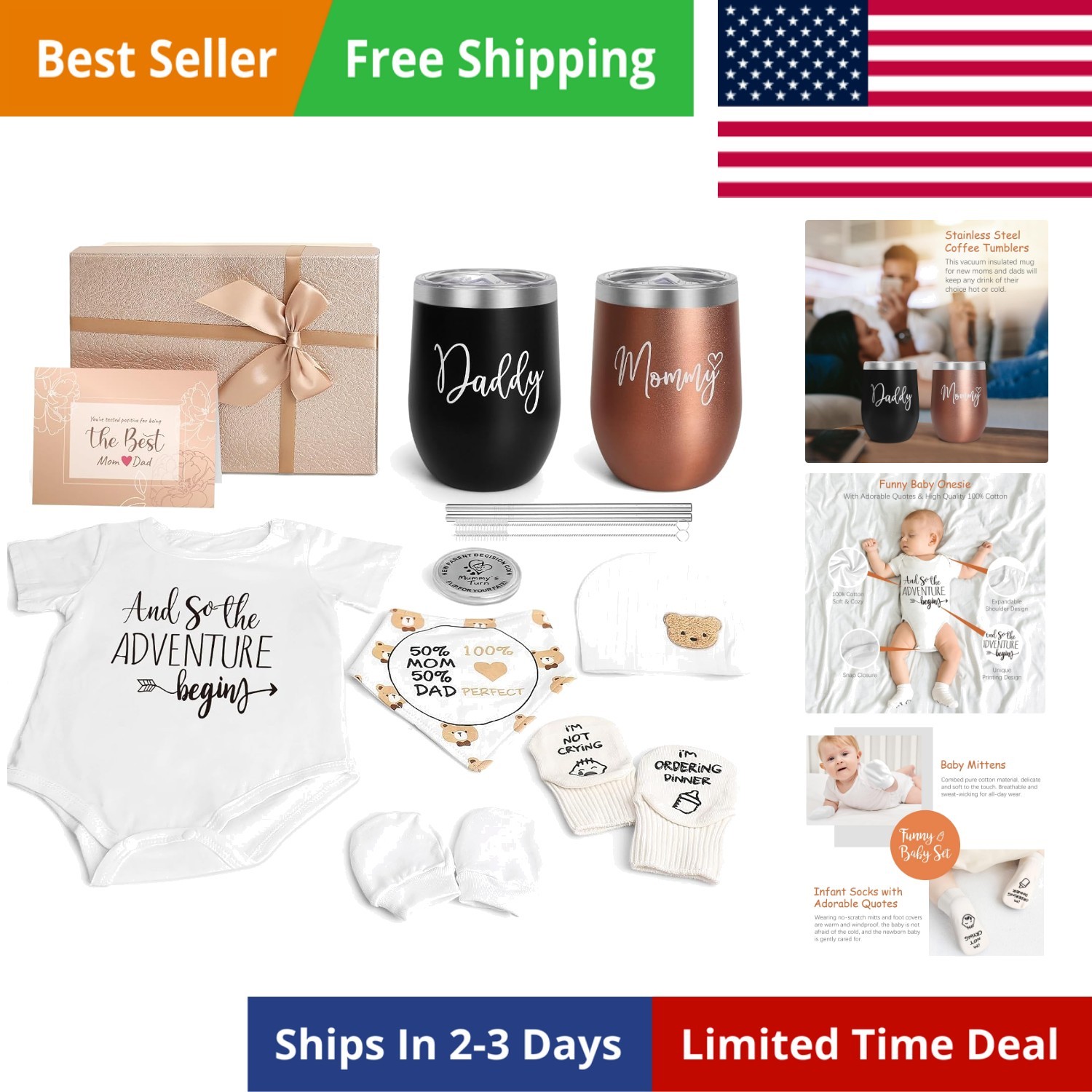 New Mom Gifts for Women, Top Pregnancy Gifts for New Parents Gender Reveal Gi…