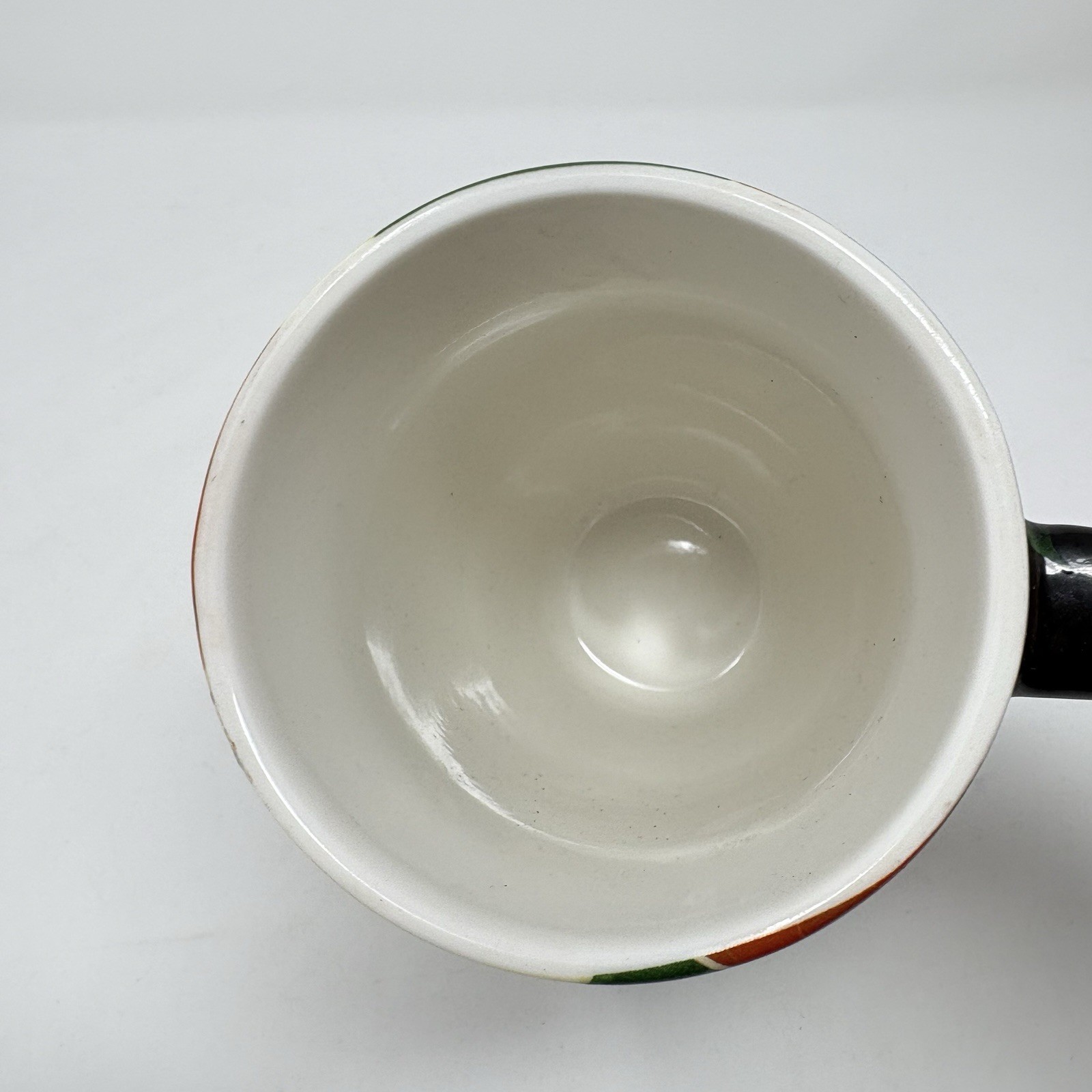 New! Hobby Lobby Red Green Leopard Print Grid Coffee Mug 20 oz 6.25″ Tall