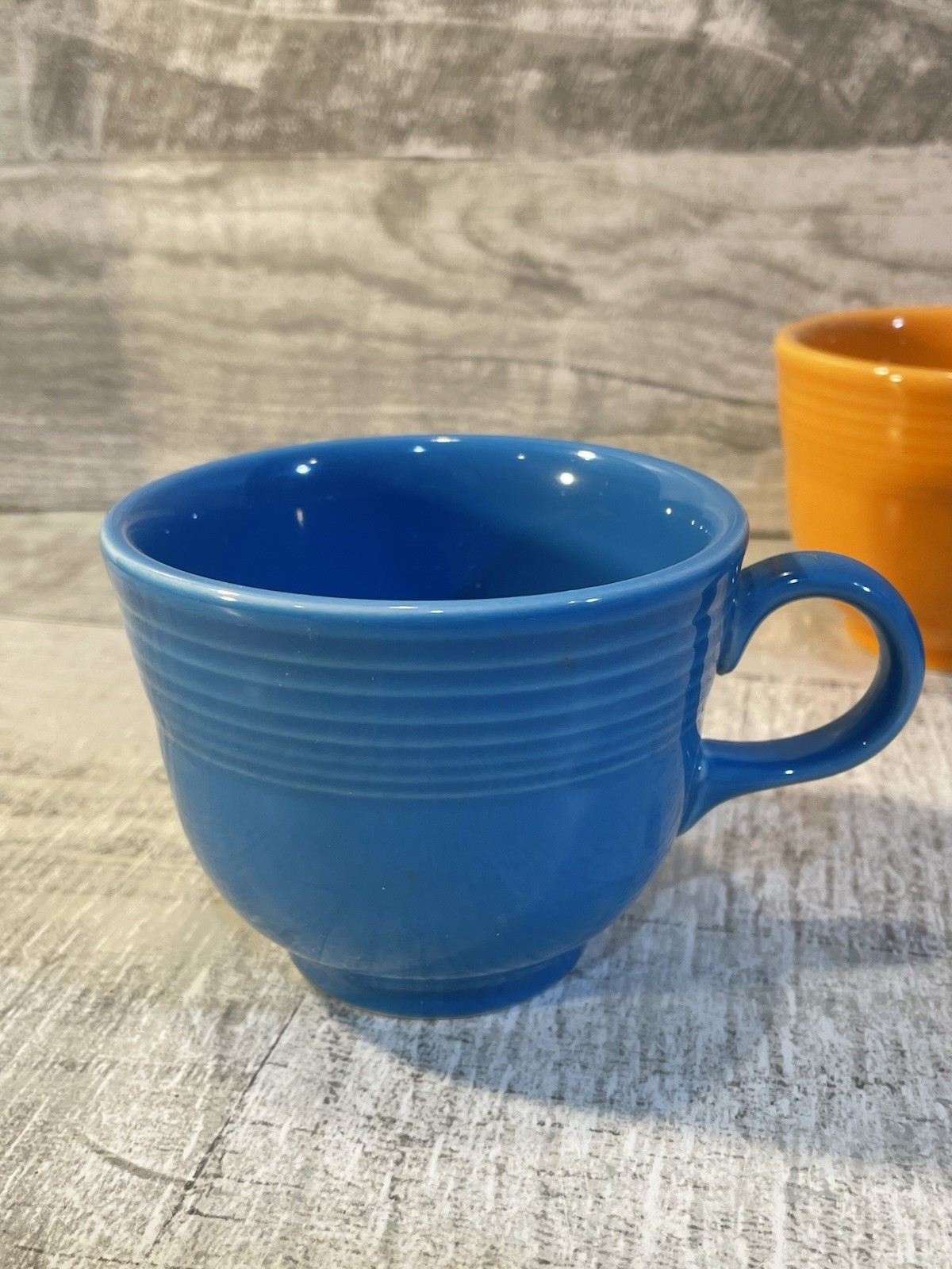 Fiesta 7oz Cups Set of 4 Assorted Colors Fiestaware Espresso Coffee Tea Mugs