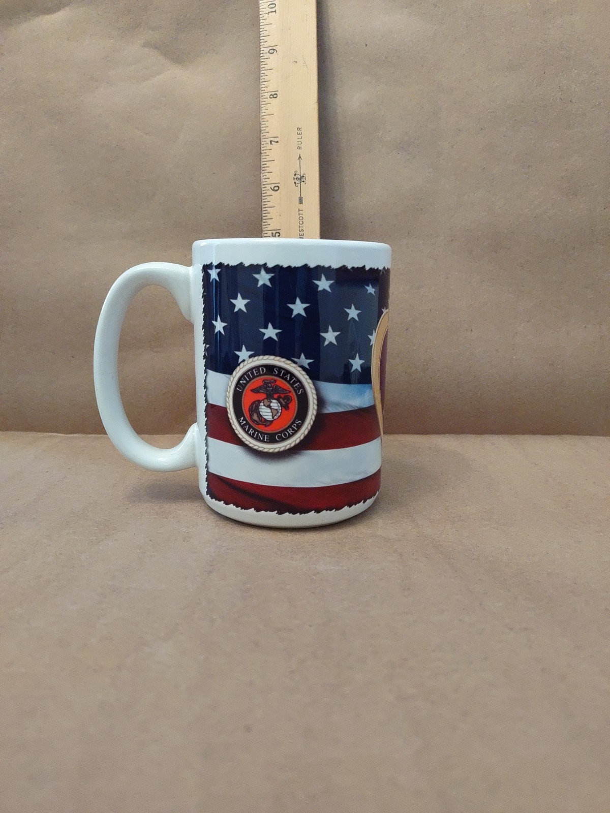 12 Oz Mug Marines Purple Heart Coffee Tea Unbranded Drinking Veteran