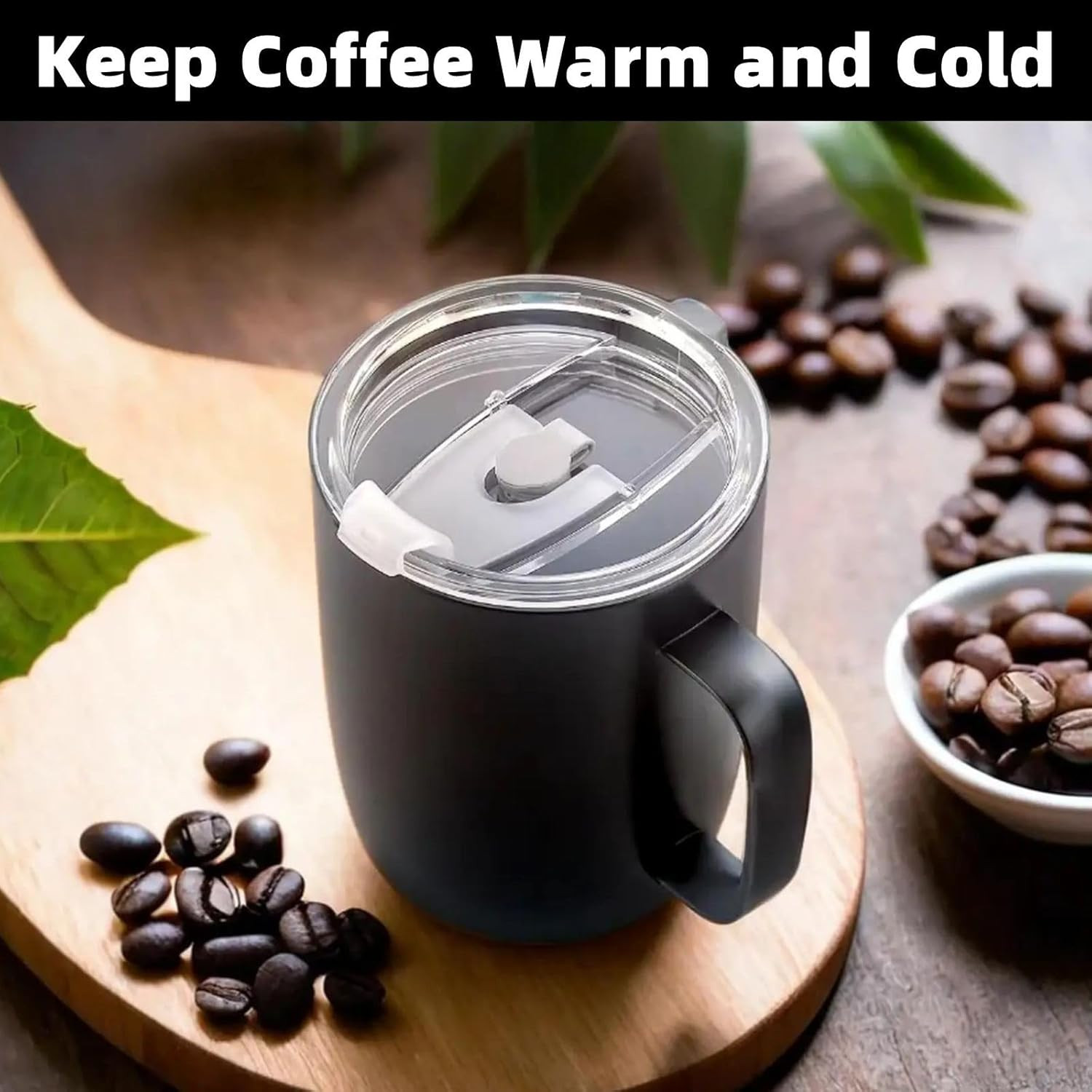 2Pcs Coffee Mug Lid Replacement for 14Oz Ember Temperature Control Smart Mug 2,