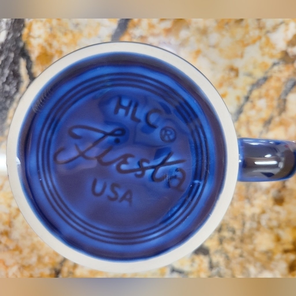 Fiesta 12 OZ Java Coffee Mug COBALT