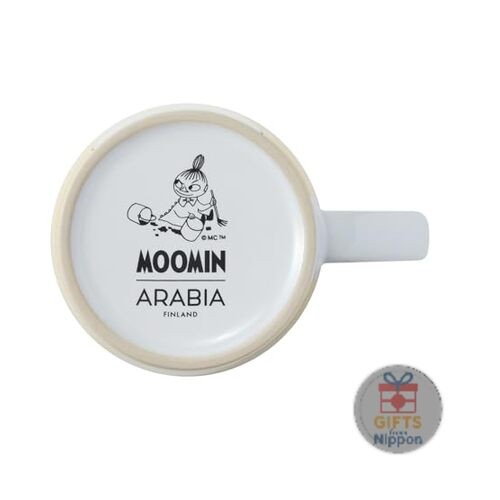 Arabia Moomin POP Mug 0.3L Snufkin Check Design Ceramic Official Import New