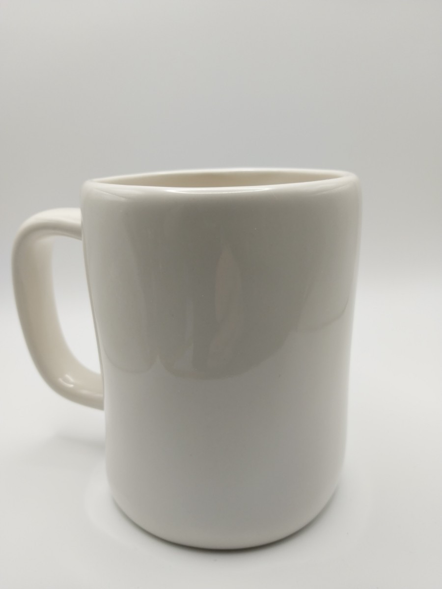 Rae Dunn You’re on Mute Ceramic Coffee Mug White Artisan Dishwasher Safe New