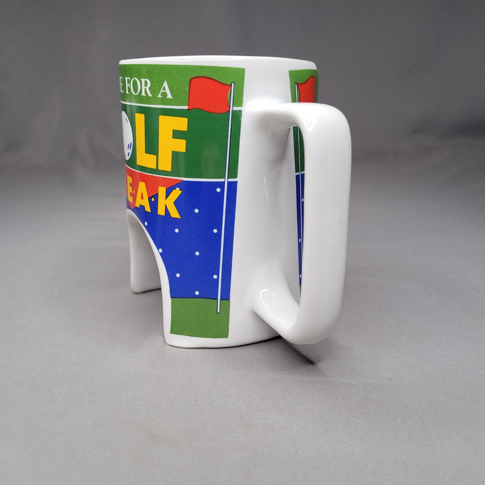 Time For A Golf Break Coffee Mug Ganz Golf Novelty Sports Ceramic Cup Gift Dad