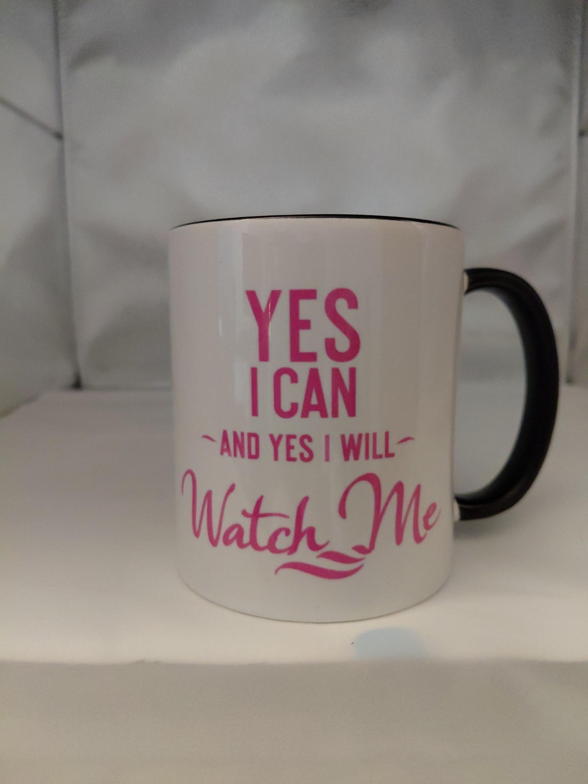 CafePress Yes I Can Mug 11 oz (325 ml) Ceramic Coffee Mug