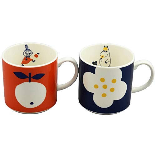 MOOMIN MM032/4-13 Little My & Snork’s Hojo Mug Pair 11.8 fl oz (350 ml)