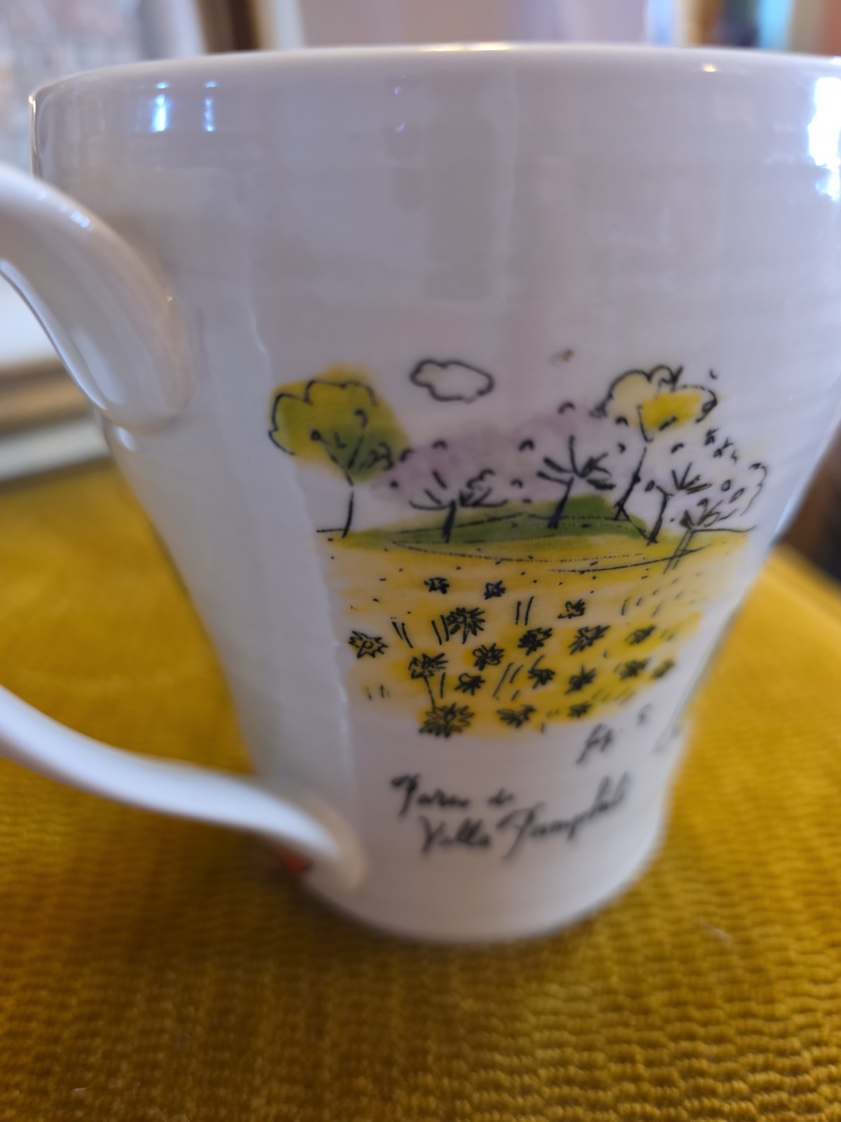 Anthropologie Diva Pyari Mug “I Love ROME” Linea Carta