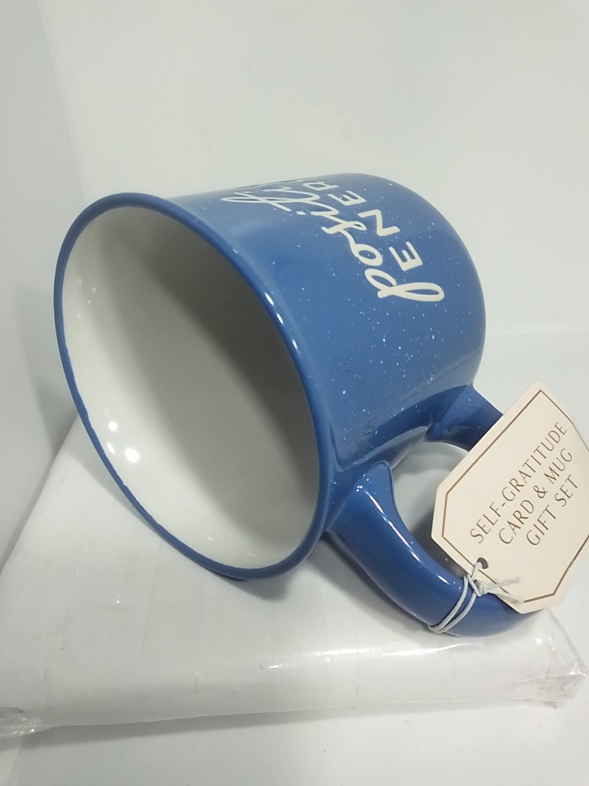 POSITIVE ENERGY COFFEE MUG. POSITIVE ENERGY MUG. Art Deco Mug. B261