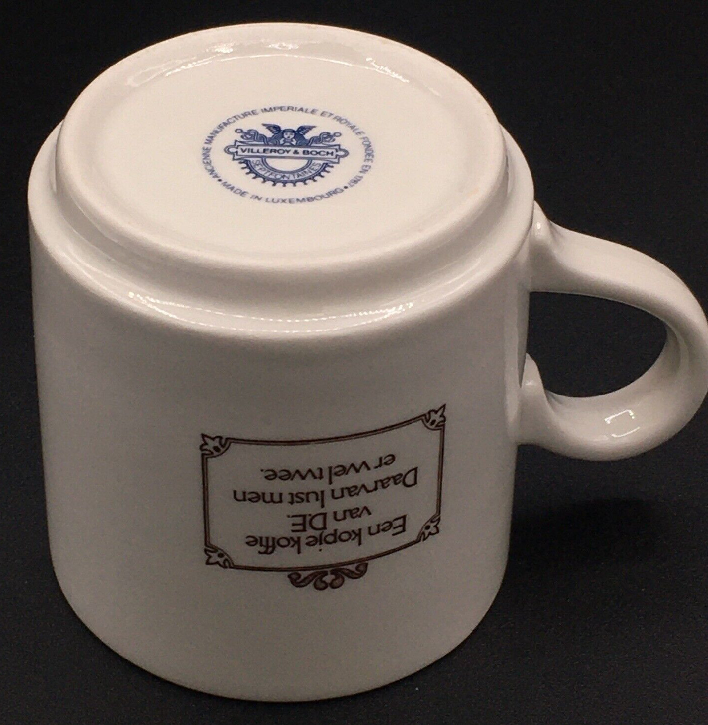 Villroy & Boch Septfontaines Coffee Cups Mugs Dutch Koffie Lot of 5