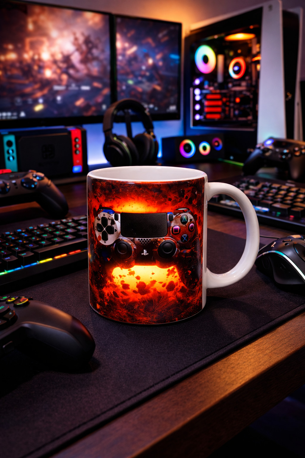 Gamer 11 OZ Coffee Cup, excellent for a gift.