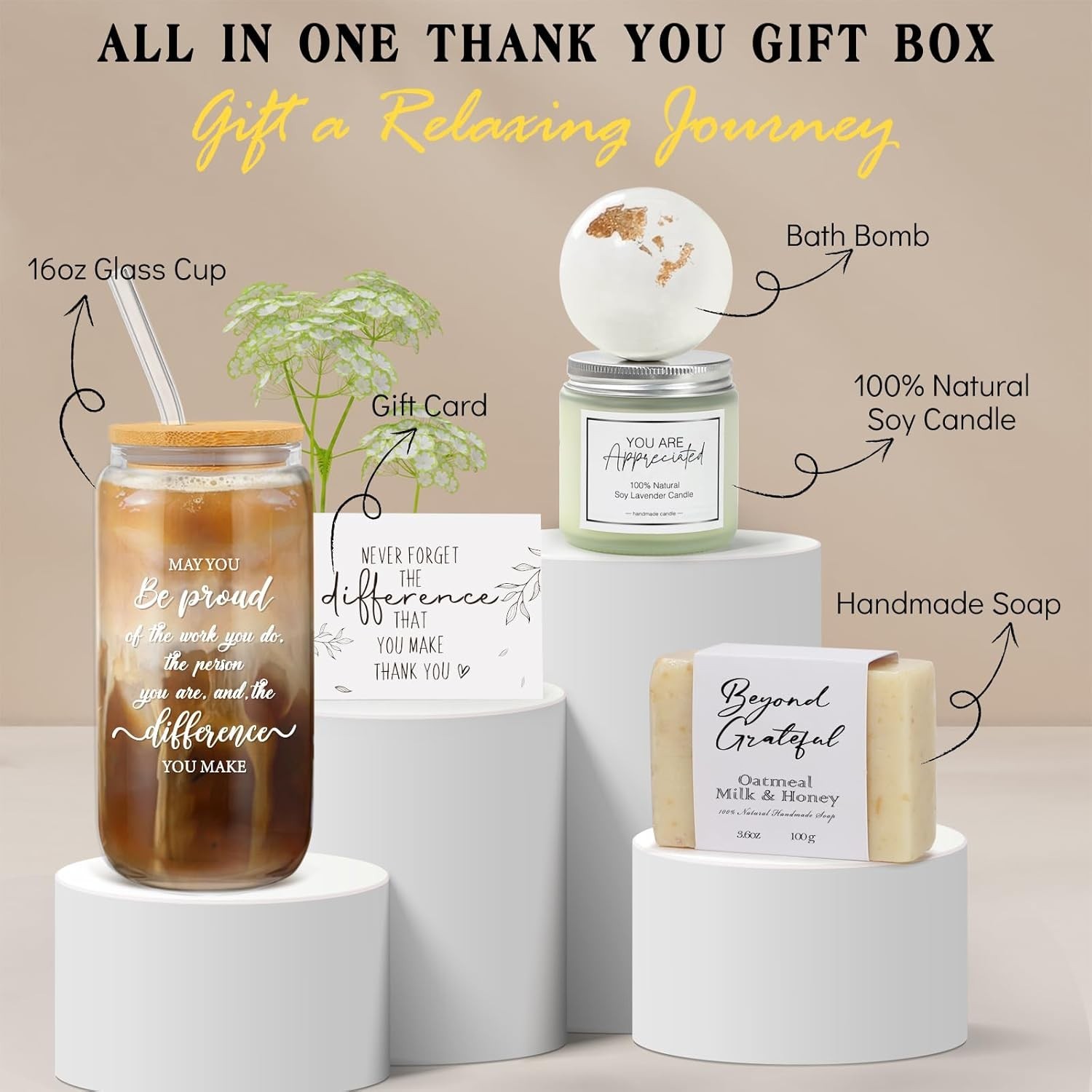 Employee Appreciation Gifts Box – Thank You Appreciation Gift Set for Coworke…
