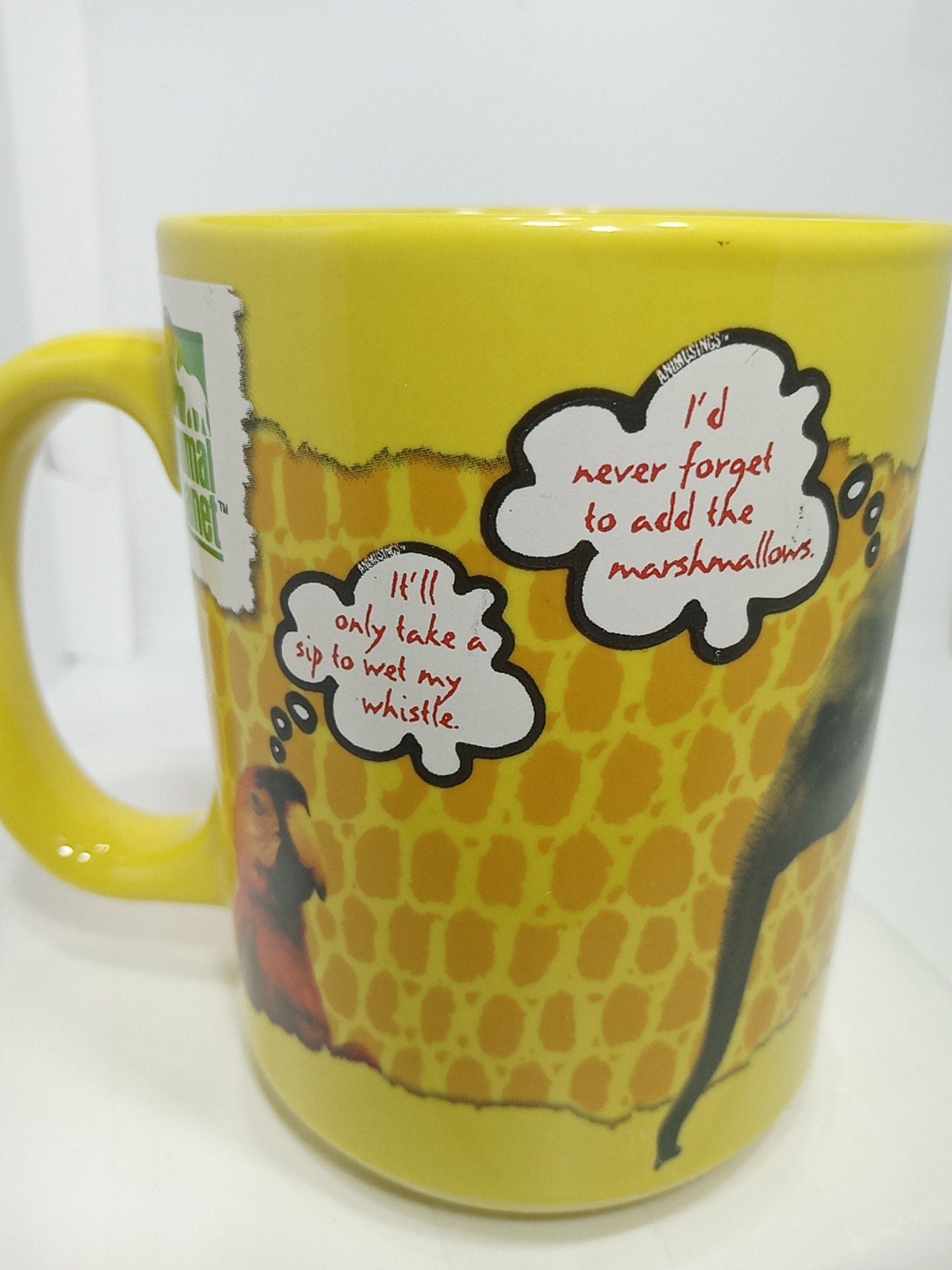 ANIMAL PLANET MUG. ANIMAL PLANET COFFEE MUG. ANIMAL DECO MUG. B411