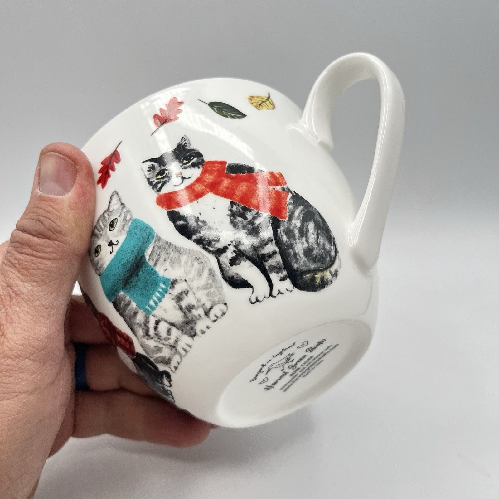 HARVEST GREEN STUDIO “HOME IS WHERE MY CAT IS” MUG