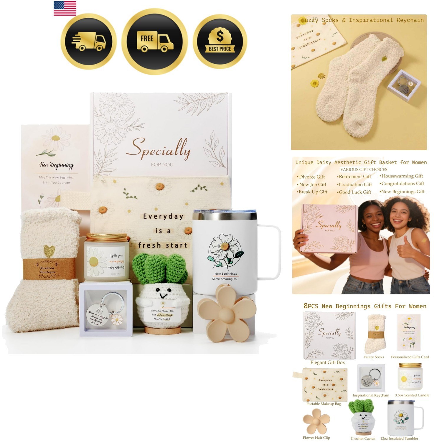 New Beginnings Gifts for Women – Farewell Leaving Going Away Goodbye Retireme…