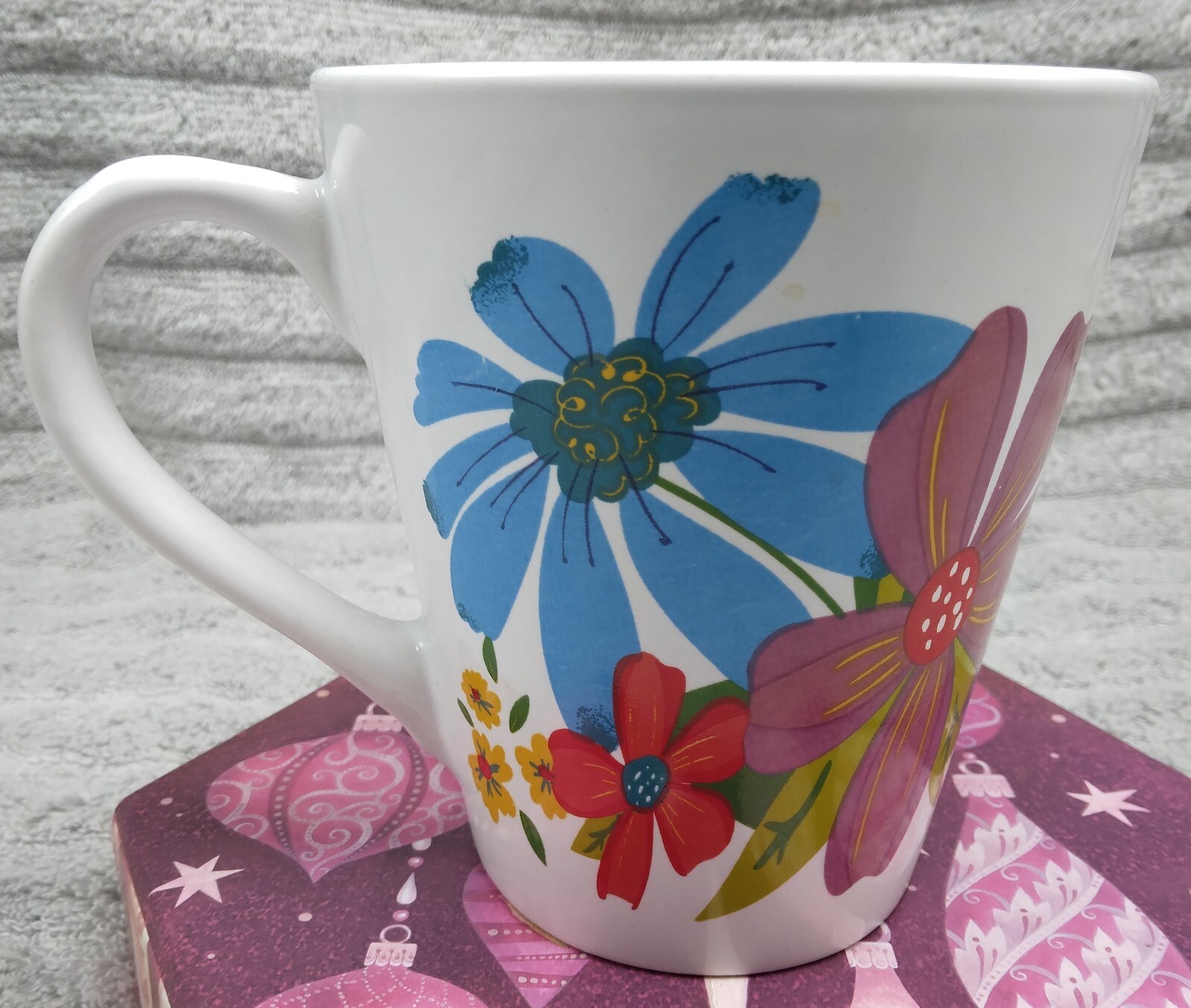 Coffee Cup Mug Royal Norfolk Greenbriar International Flowers
