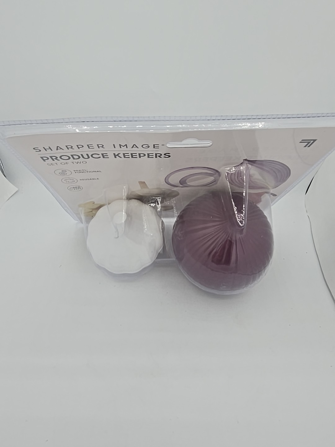 Sharper Image Produce Keepers set of two Onion And Garlic Keepers