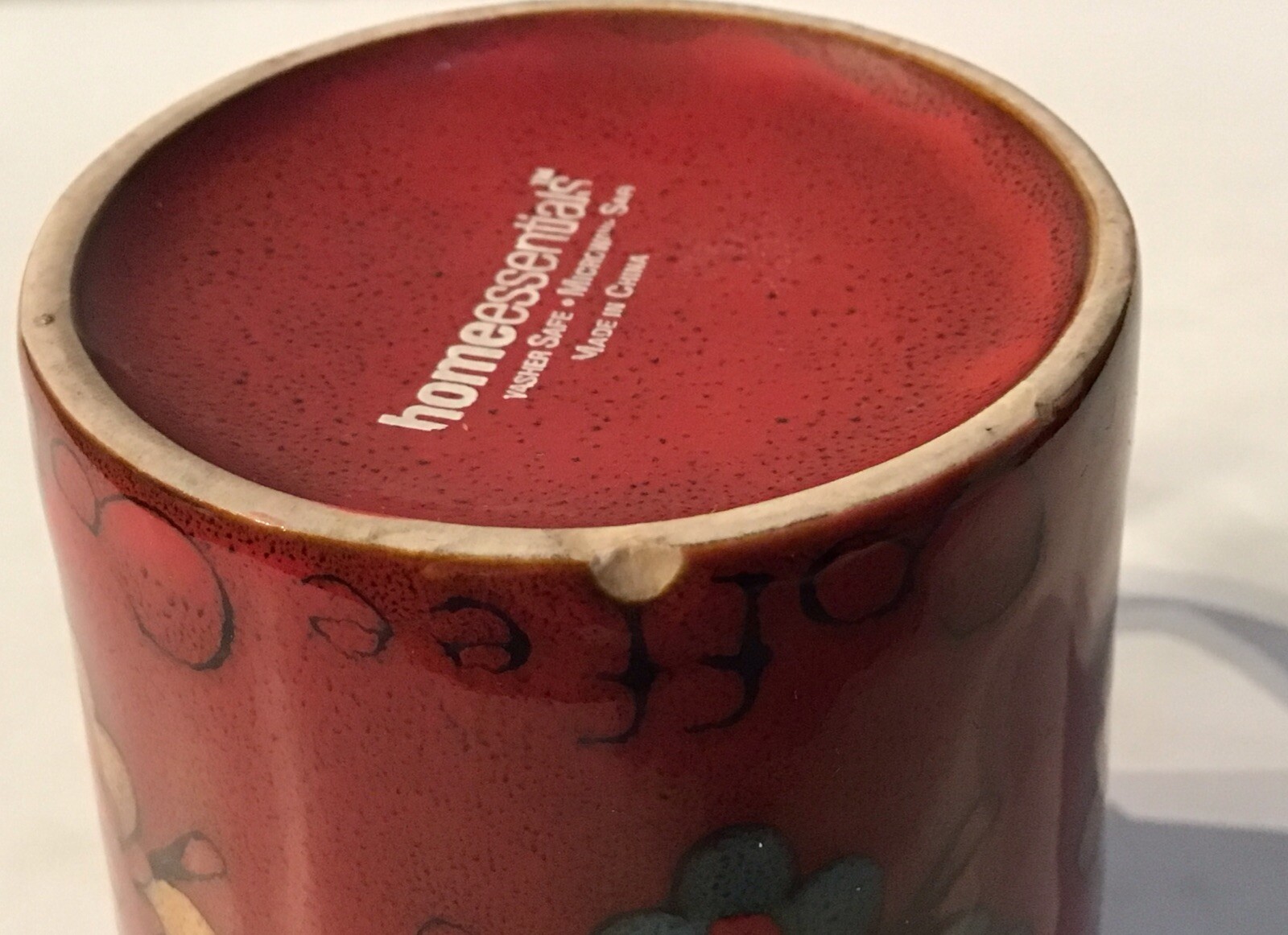 home essentials coffee mug (small Chip See Photo)