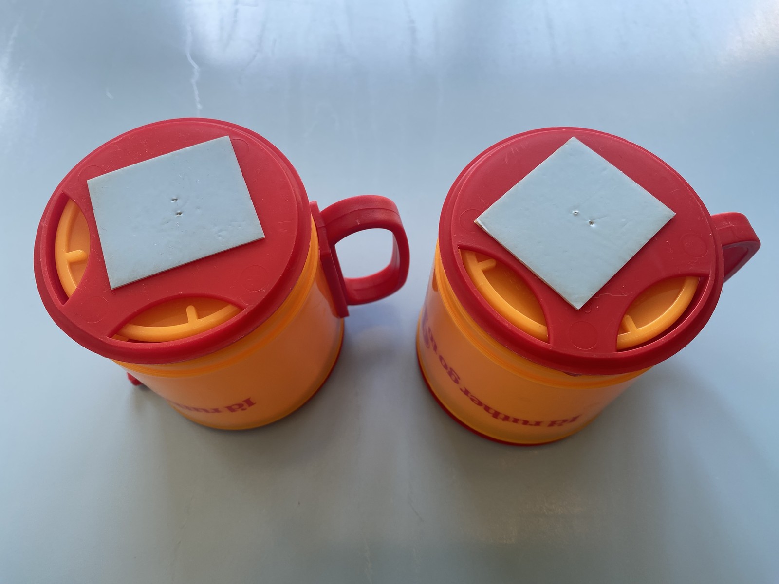 Vintage Druther’s Restaurant Insulated Travel Mugs Set of 2 Original Lids