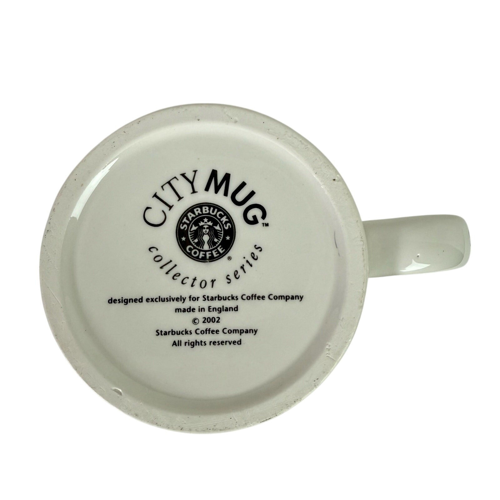 Starbucks 2002 London City Mug Collector Series 23 fl oz Ceramic Mug Big Ben