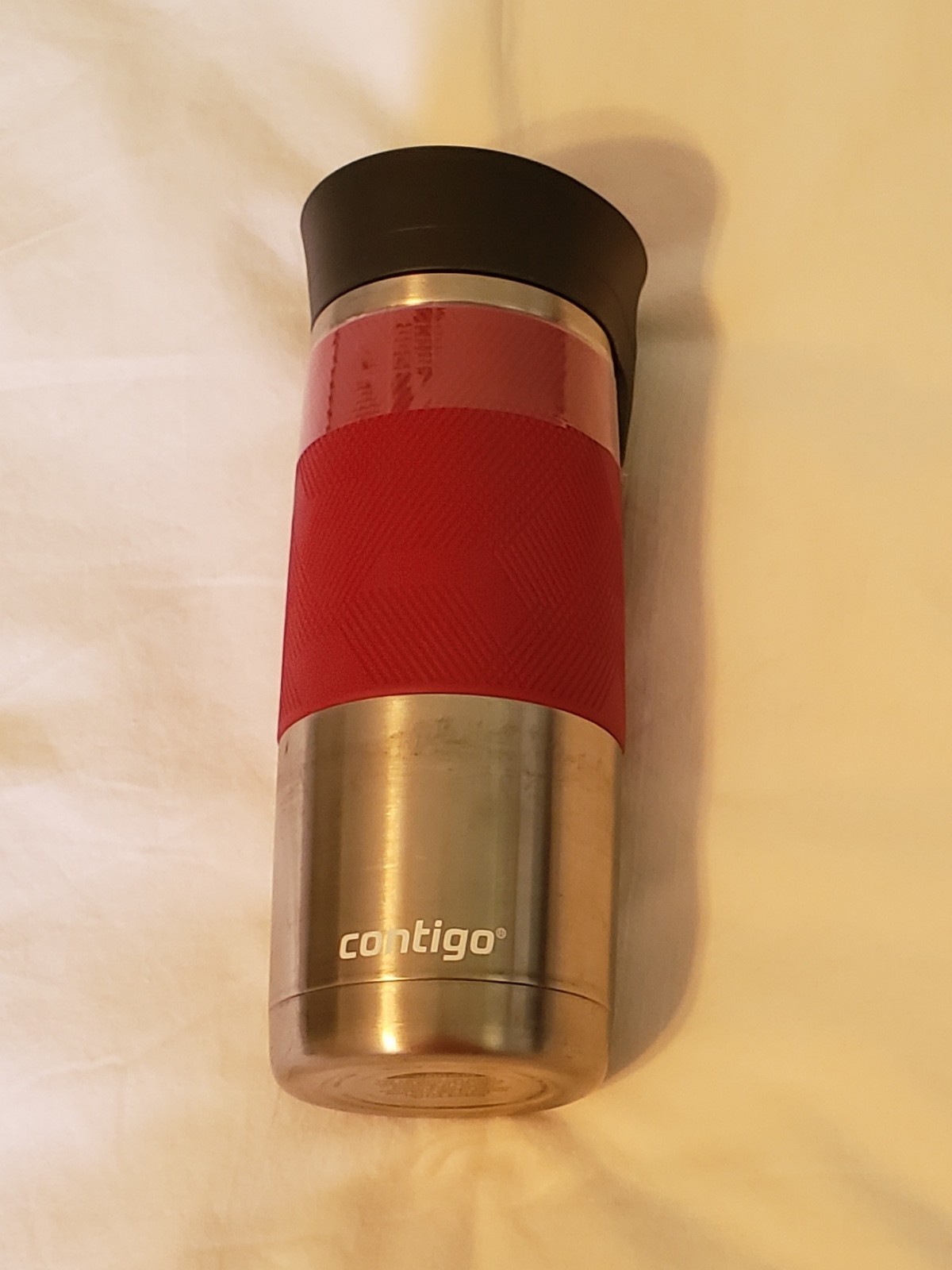 Contigo SnapSeal Byron Travel Mug 16oz Dragonfruit Color Vacuum-insulated SS NEW
