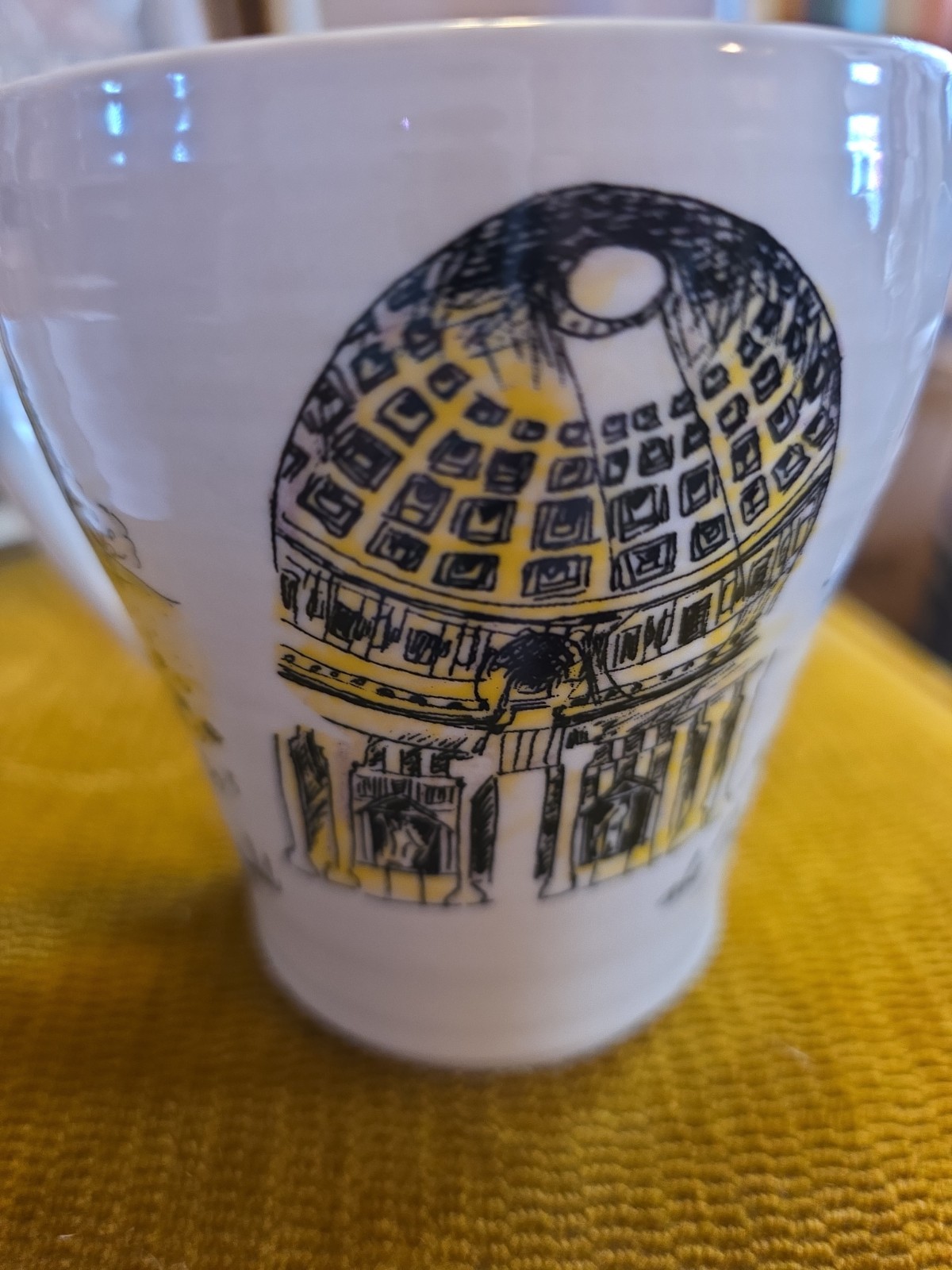 Anthropologie Diva Pyari Mug “I Love ROME” Linea Carta