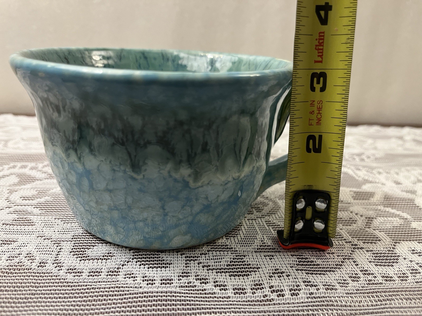 J. Beaumont Pottery Coffee Mug 3″ Tall Hand Made Glazed Decorated 2021
