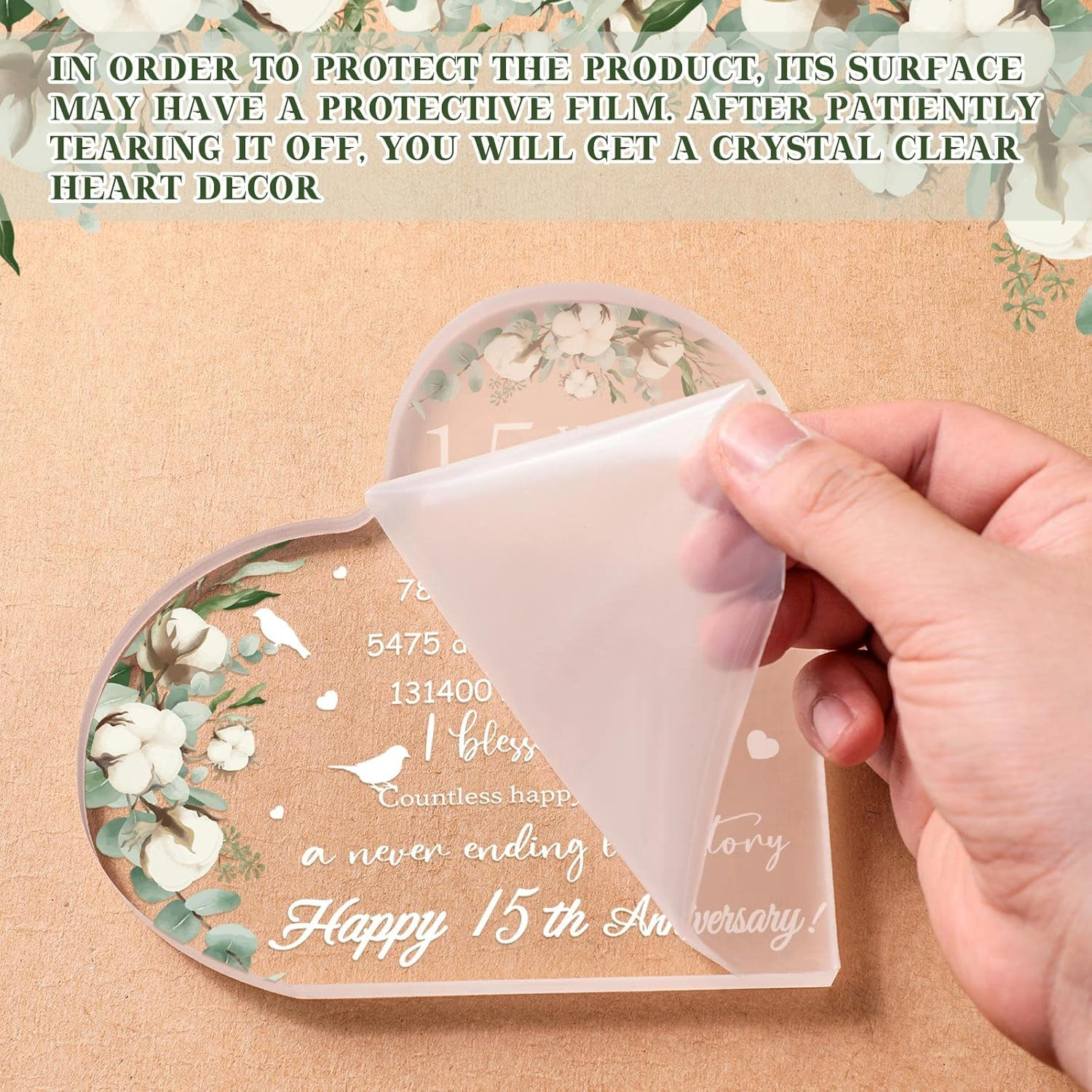 Wedding Gift for Her Years of Marriage Gift Happy Anniversary Present for Woman