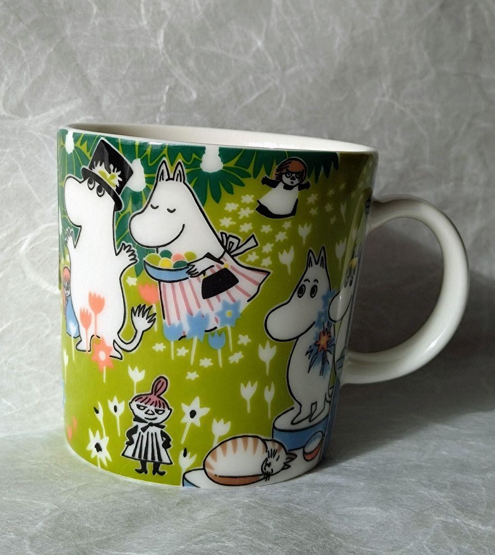 Arabia Moomin Mug Tove Jansson 100th Birthday Glasses Included