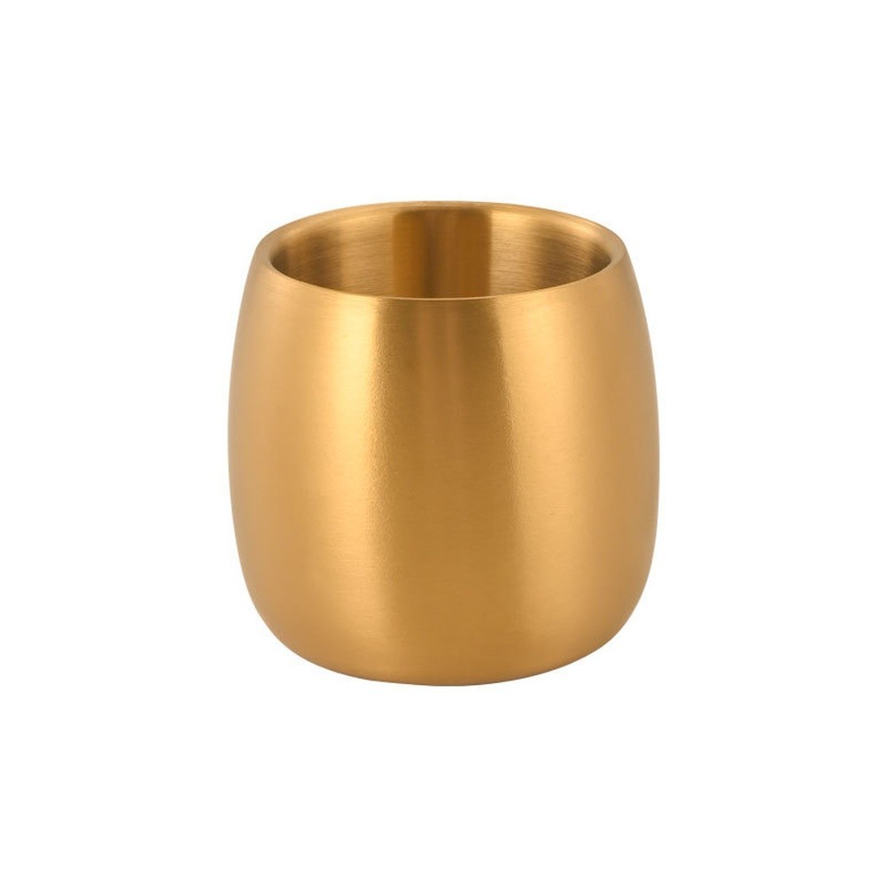 304 Stainless Steel Compact Korean Style Cup 150ml Double Wall Anti Slip Base