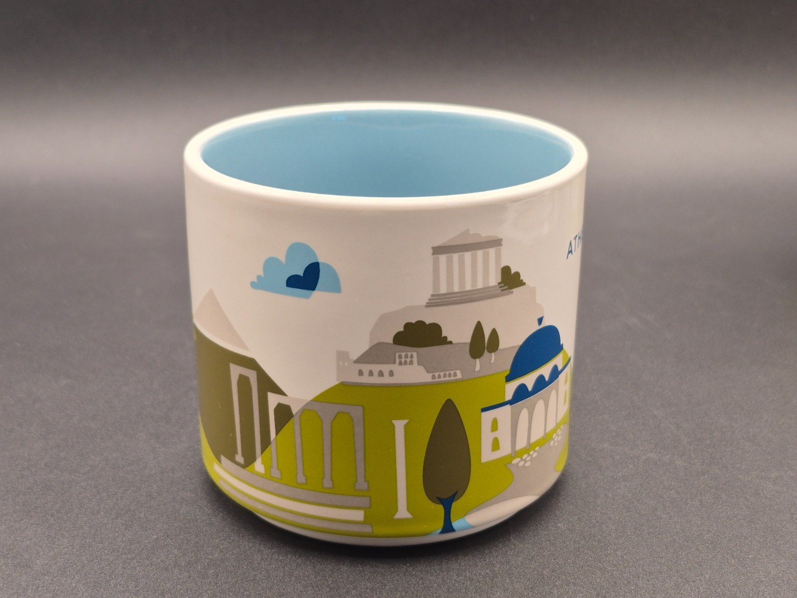 Starbucks Coffee Mugs Athens Greece ‘You Are Here’ Collection 14oz, EACH