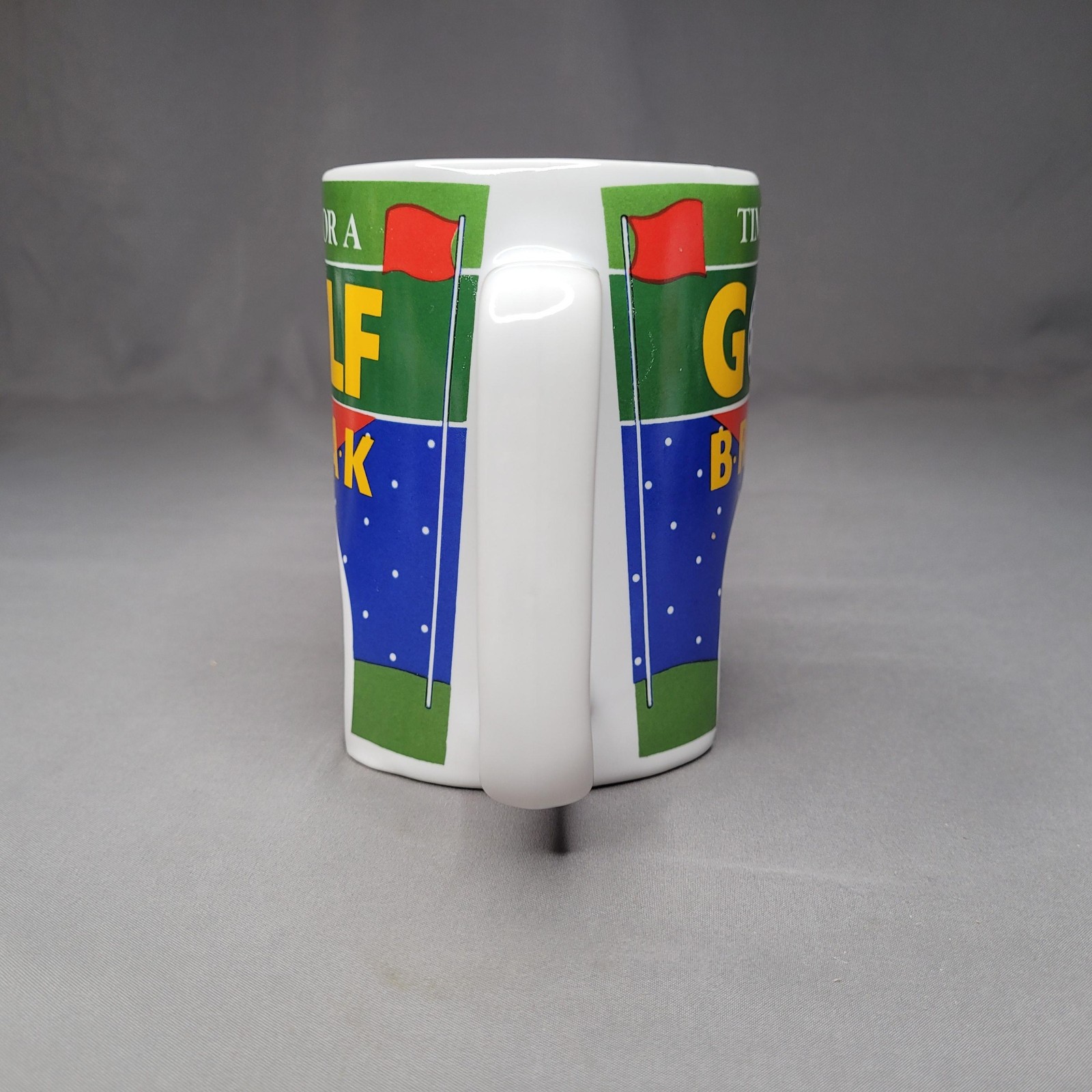 Time For A Golf Break Coffee Mug Ganz Golf Novelty Sports Ceramic Cup Gift Dad