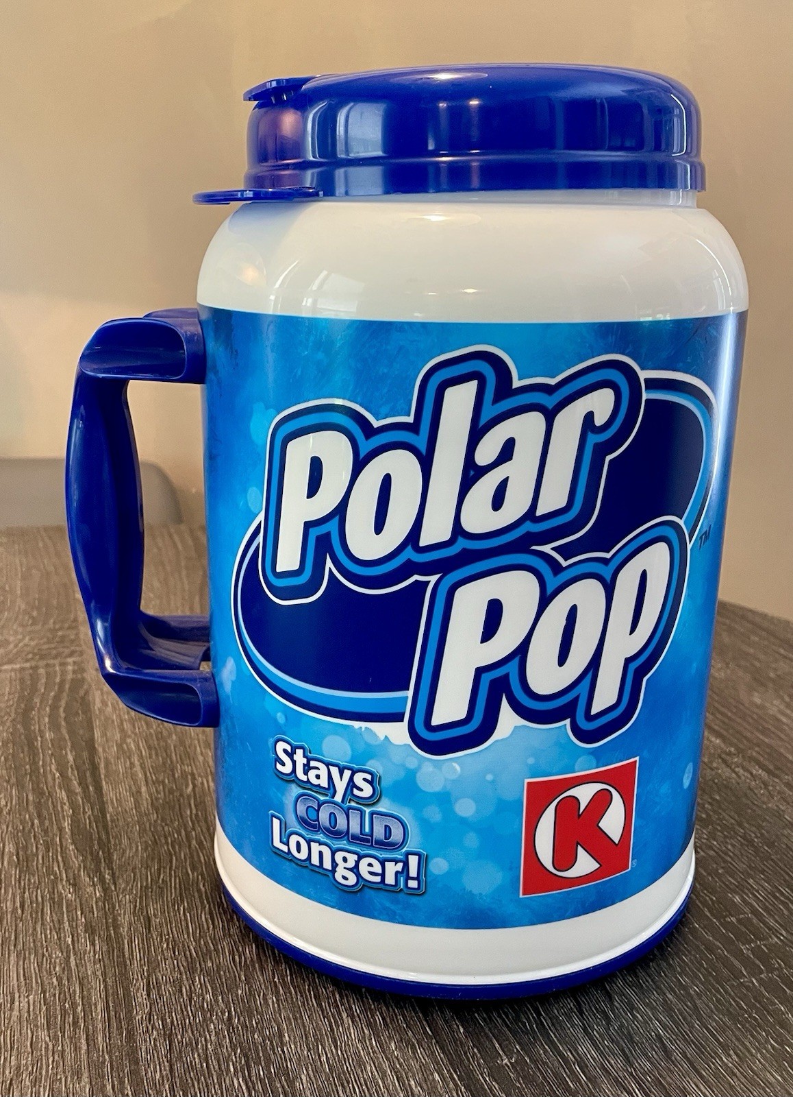 Circle K Polar Pop Whirley Drink Works 100oz Jumbo Travel Jug Straw Refillable