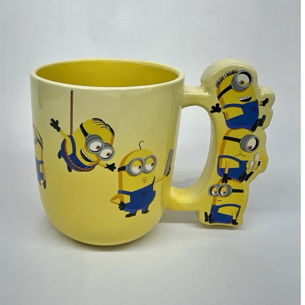 Zak! 2024 Minions LARGE Ceramic Coffee Mug 13 fl oz Yellow