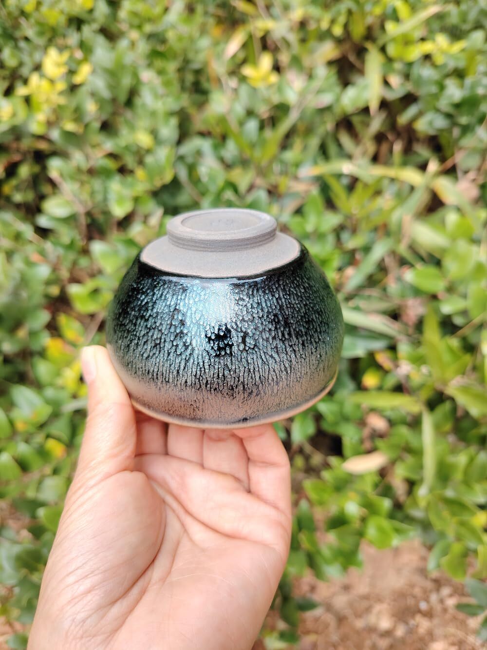 Tenmokus Jianzhan Tea Cups 160ml/5.41oz Ceramic Chinese Jian Zhan Hare’s Fur …