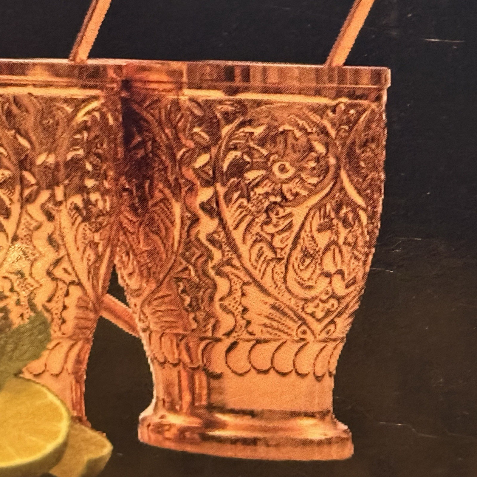 NIB 100% Copper Kamojo Moscow Mule Mug Set of 4 with Straws Handmade Gift Set