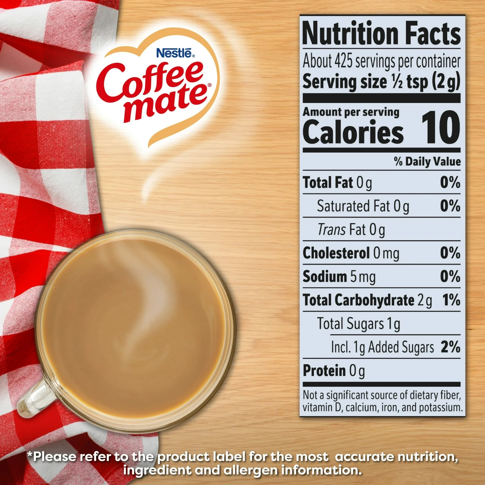 Nestle Coffee mate French Vanilla Powder Coffee Creamer, 30 oz, Free Delivery