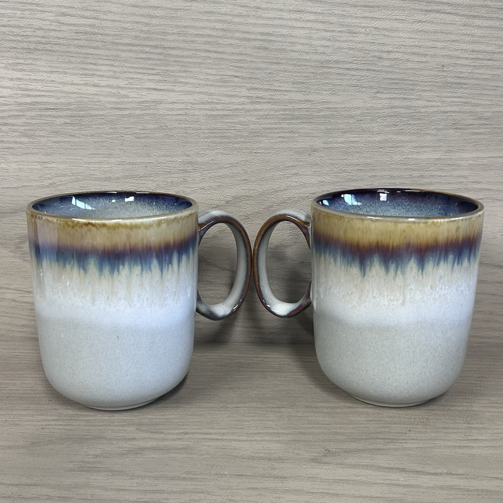 2 Yellowstone Coffee Mugs 13 fl oz Kayce Reactive Ceramic Mug Multi Color