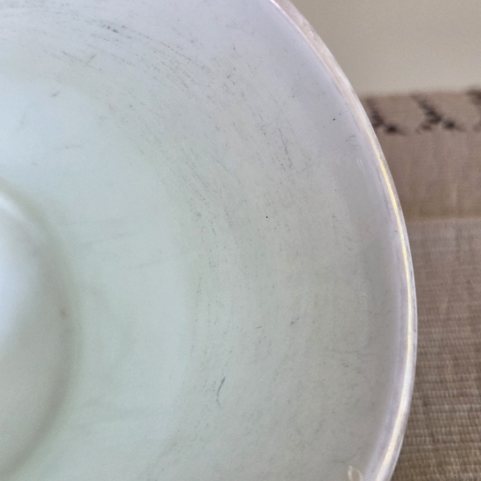 Antique 1920s Kewpie Rose O’Neill Wilson Thick White Milk Glass Coffee Mug