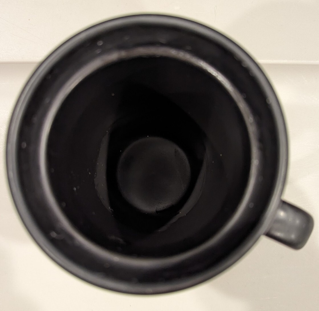 FRIENDS COFFEE MUG Black CERAMIC Stoneware TRAVEL MUG Art Deco B249 – Friend’s
