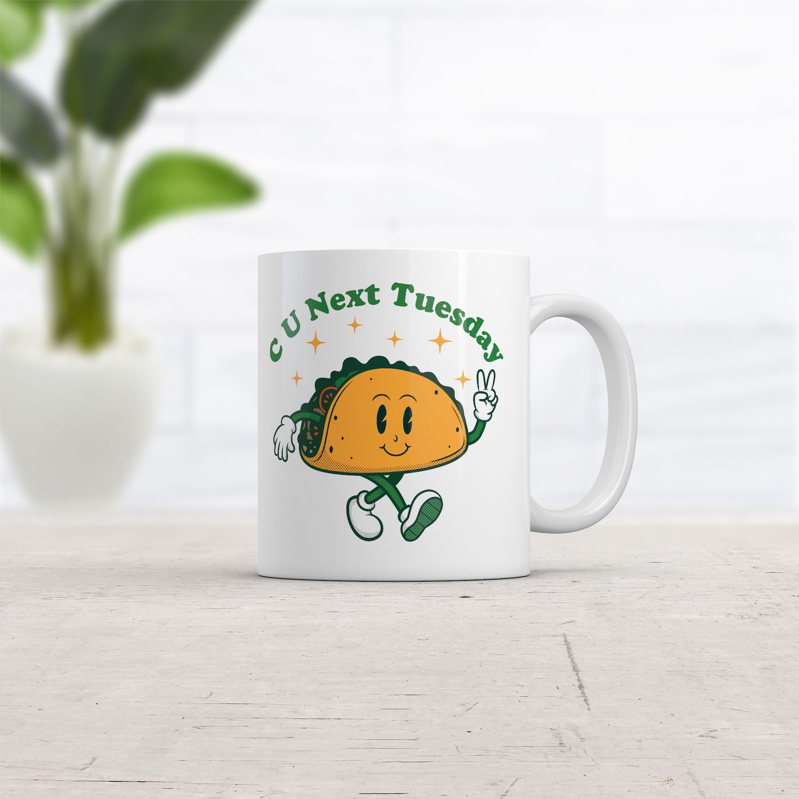 C U Next Tuesday Mug Funny Sarcastic Adult Graphic Coffee Cup