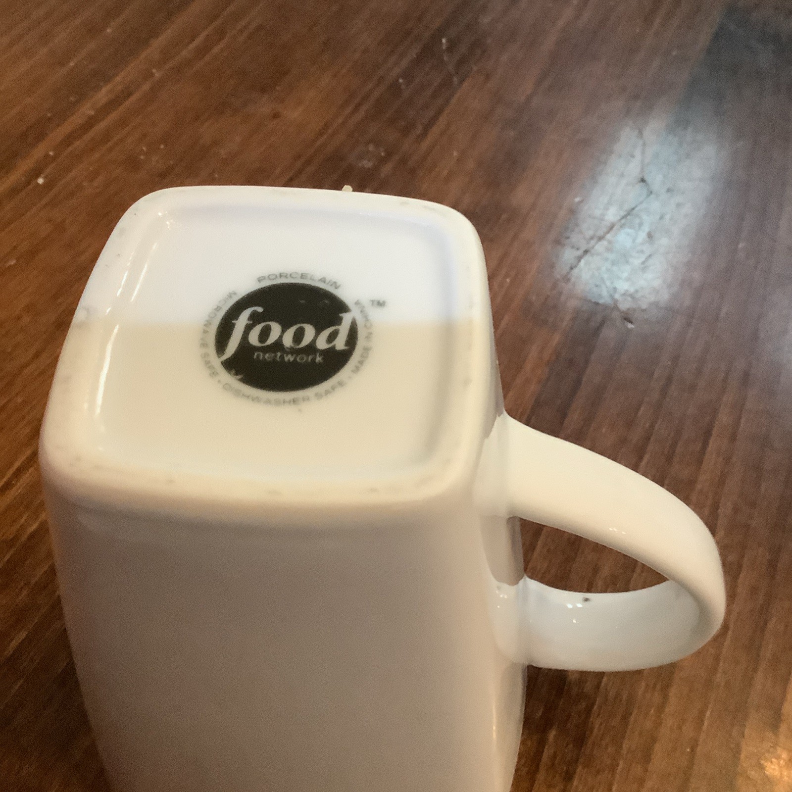 Food Network Stoneware CupSquare Bottom Tapered 9 Oz